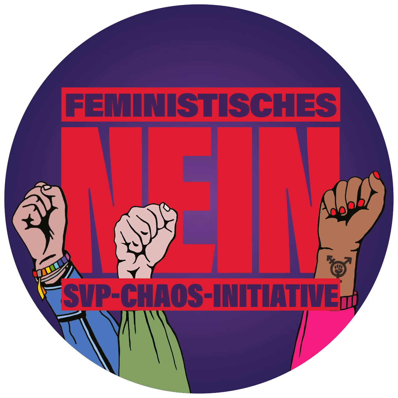 Ein starkes, feministisches NEIN zur SVP-Chaos-Inititative